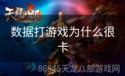 数据打游戏为什么很卡