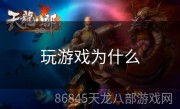 玩游戏为什么