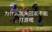 为什么周末回家不能打游戏