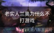 老实人兰奥为什么不打游戏
