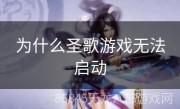 为什么圣歌游戏无法启动