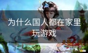 为什么国人都在家里玩游戏